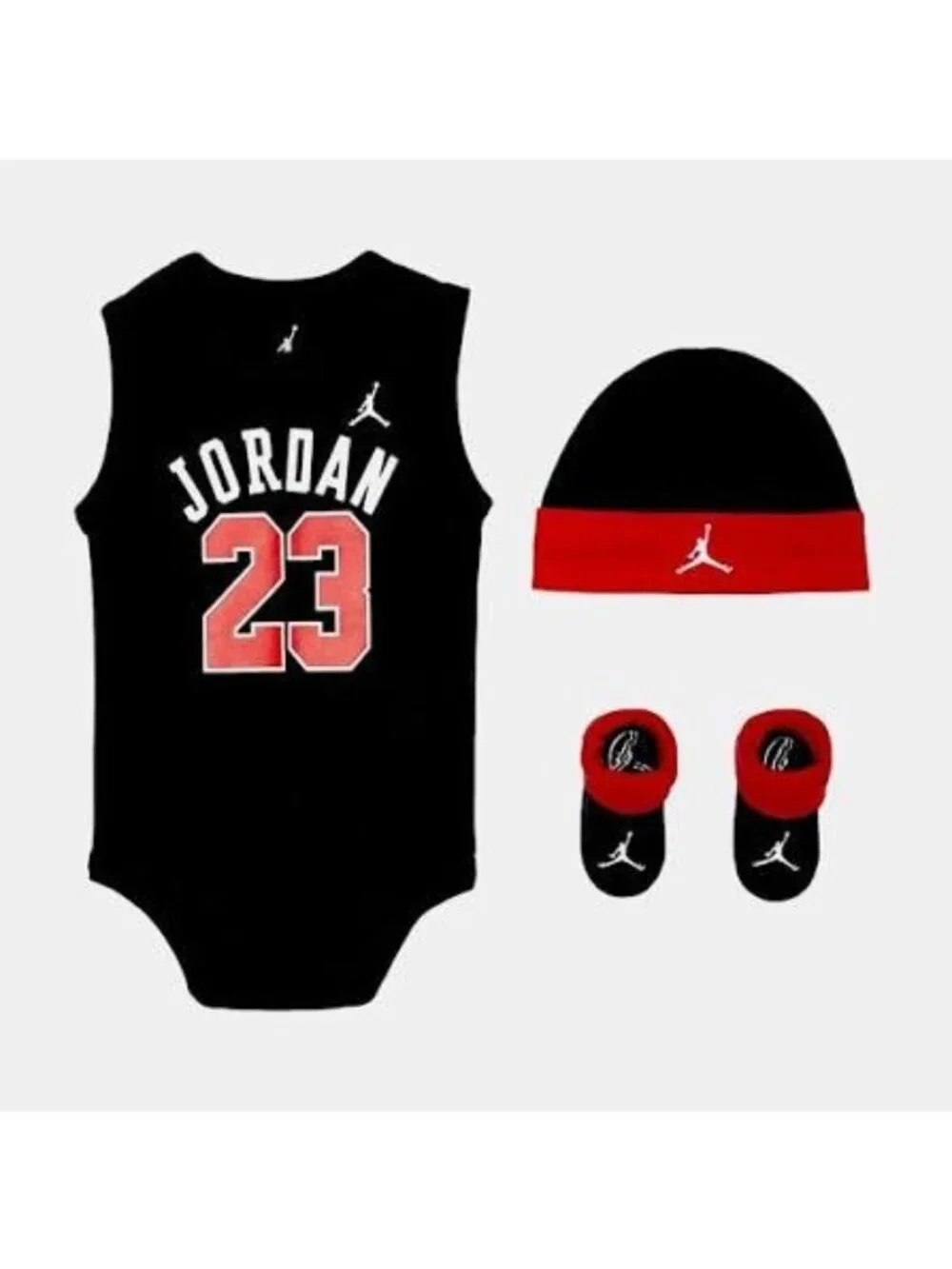 NWT NIKE JORDAN BABY 3 PIECE SET 0-6M